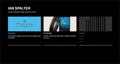 Desktop Screenshot of ianspalter.com